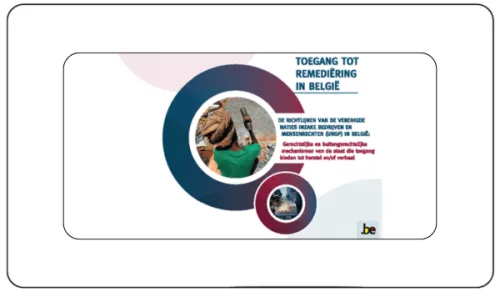 Icoon Toegang tot Remedi&euml;ring in Belgi&euml;