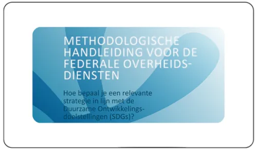Icoon Methodologische handleiding voor de FOD's