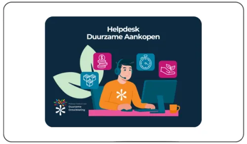 Icoon Helpdesk Duurzame Aankopen